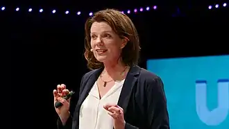 Karin Roelofs in 2016 bij Universiteit van Nederland