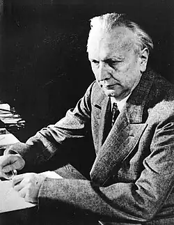 Karl Jaspers, philosopher and psychiatrist[49]