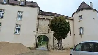 The chateau in Blancey