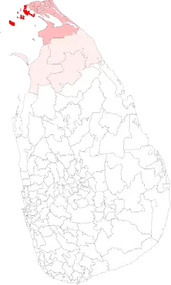 Location of Kayts