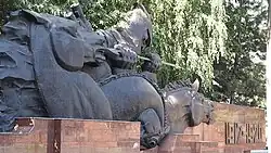 The alto relievo "Oath"