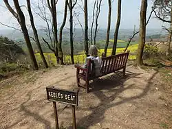Keble's Seat[9] at Bulverton Hill