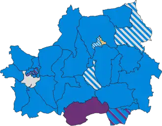2007 results map