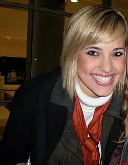 Payne at the So You Think You Can Dance tour in Green Bay, Wisconsin; October 18, 2008