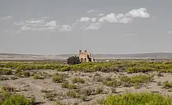 Colour photograph of the Remnants of Khosrow Shir Mosque