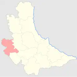 Location in the Kiev Governorate