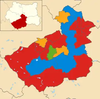 2022 results map