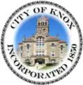 Official seal of Knox, Indiana