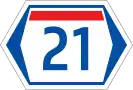 Seoul Special Metropolitan City Route 21 shield}}