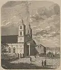 The church in c.1864