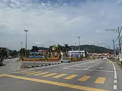 Downtown Kuala Klawang, on the intersection between routes FT86 and N32