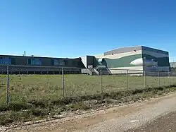 Grades 6 to 12 with a student population of about 150