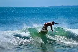 Image 50Surfing in Kuta beach, Bali (from Tourism in Indonesia)