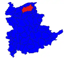 Location in Shan State