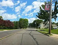 Northbound Kutztown Road through South Temple