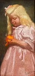 L'enfant à l'orange
