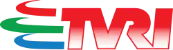 TVRI logo at the time of the Timorese independence referendum