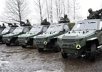 Transfer of long-range reconnaissance vehicles type "Żmija" to the Polish Armed Forces