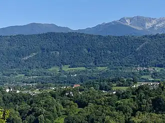 La Chavanne seen from the hill of Montmélian