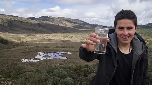 Headwaters of the Bogotá River