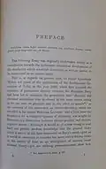 First page of the preface to "Aether and Matter"