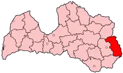 Location of Ludza