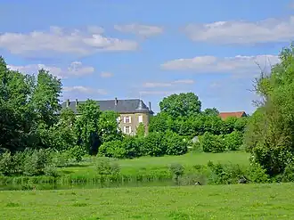 The chateau in Bousse
