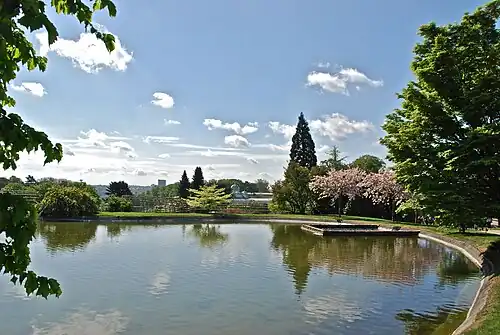 Upper pond of the Royal Domain