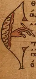 Folio 125 v, initial for epsilon