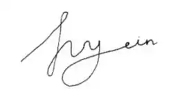 Signature of Hyein