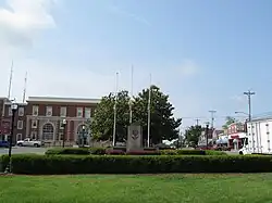 Downtown Leonardtown in May 2012