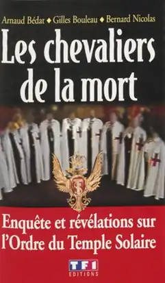 Black and red cover, with a photo of OTS members standing for a ritual and an OTS eagle pendant in the center