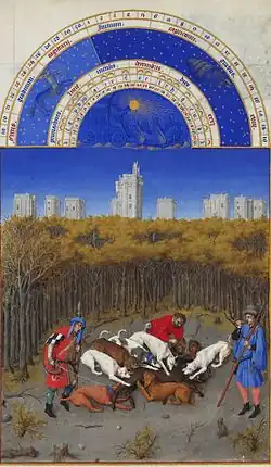 December Boar hunt, Château de Vincennes