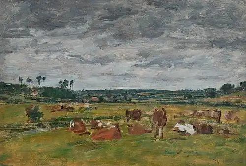 Landscape with Cows, 1881, Musée Malraux, Le Havre