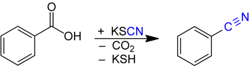 The Letts nitrile synthesis
