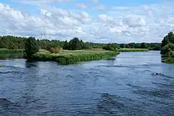 Liakanjoki river in Tornio
