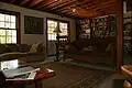 Library in main lodge