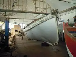 Undergoing restoration at Stiffkey, Norfolk (August 2013)