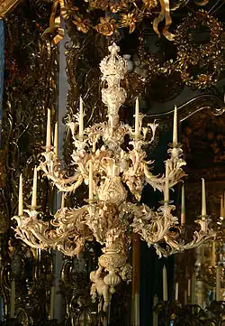 Porcelain chandelier