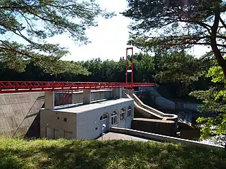 Linnamäe hydroelectric power station on Jägala River