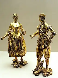 Dancing Courtiers by Ambroise-Nicolas Cousinet; 1757-8.