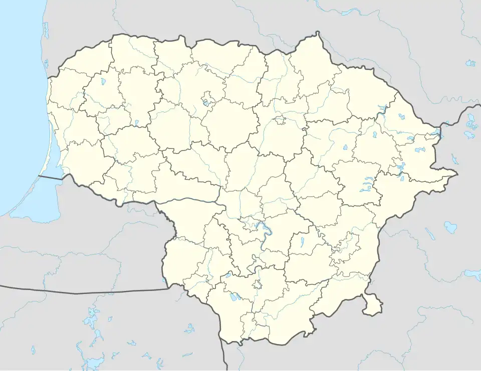 Labanoras is located in Lithuania