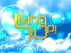 An image with blue circles, over a blue background. The show title is displayed on the center of the image.