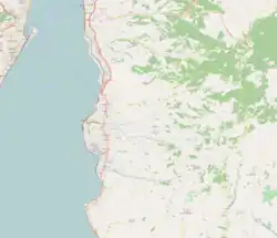 Reggio di Calabria Pentimele is located in Reggio Calabria