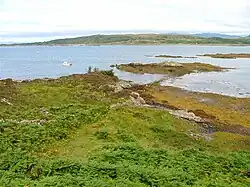 Loch nan Ceall on the north coast of the peninsula