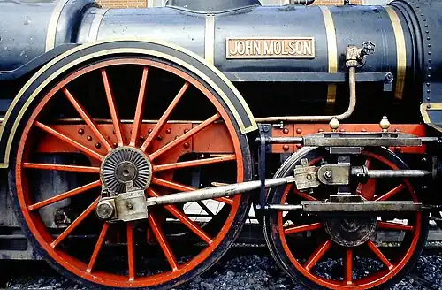 The Wheels of the engine.