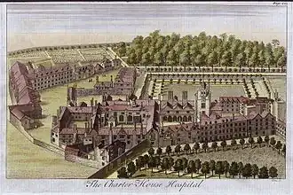 Charterhouse Hospital, London, Dr. Henry Levett, chief physician
