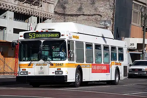 Metro Yellow Jacket (New Flyer C40LF)