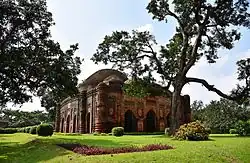 Full view of the monument