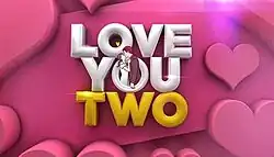 An image with pink-shaped hearts. The series title is displayed on the center of the image.